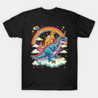 Cat Dinosaur Legend T-Shirt